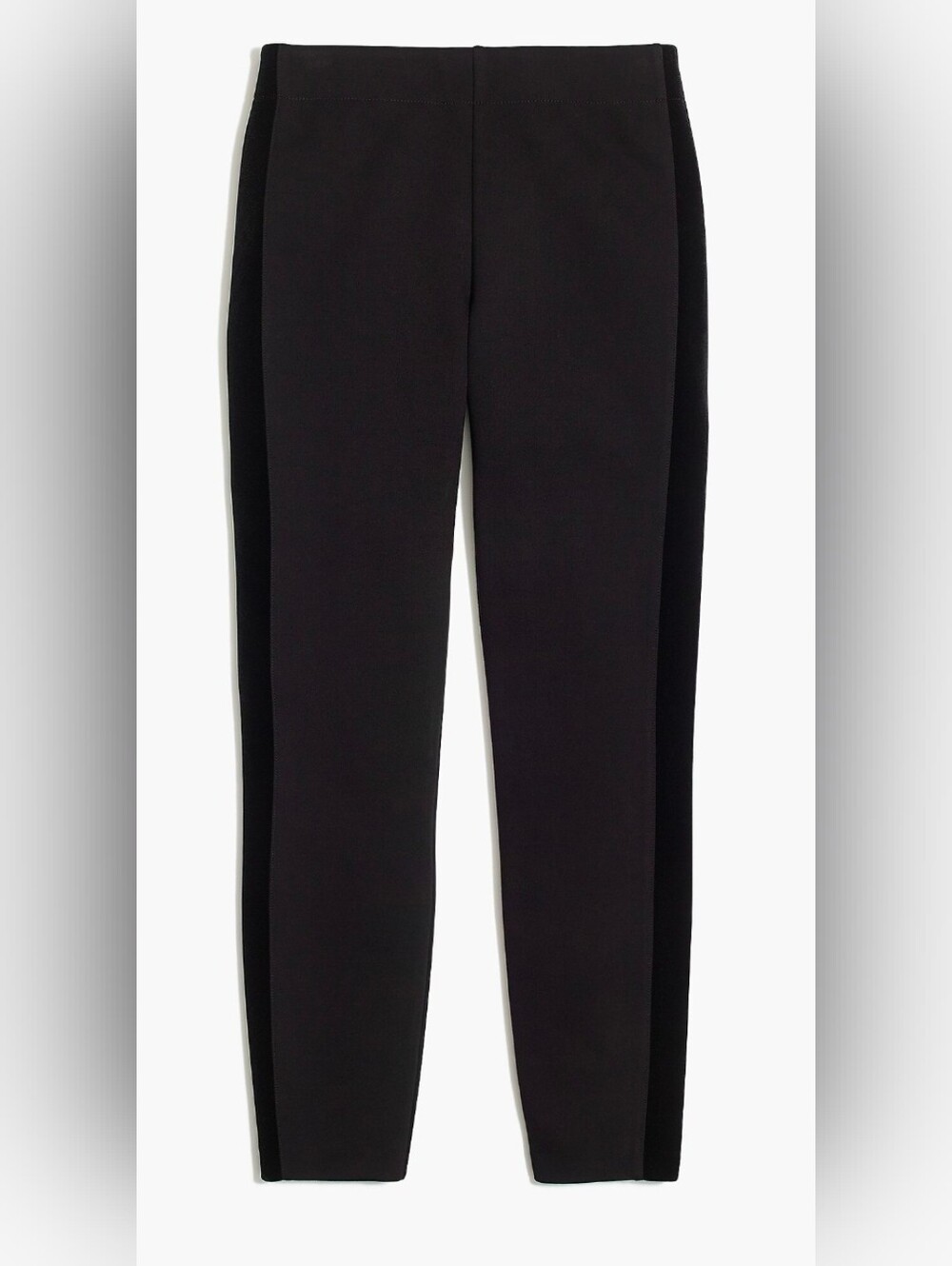 J. Crew Black Gigi  Pant with Side Stripe